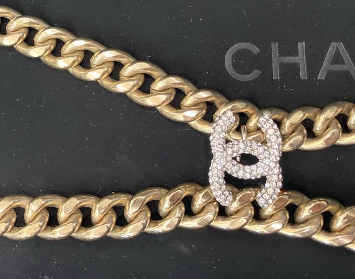 CHANEL CC ADJUSTABLE NECKLACE