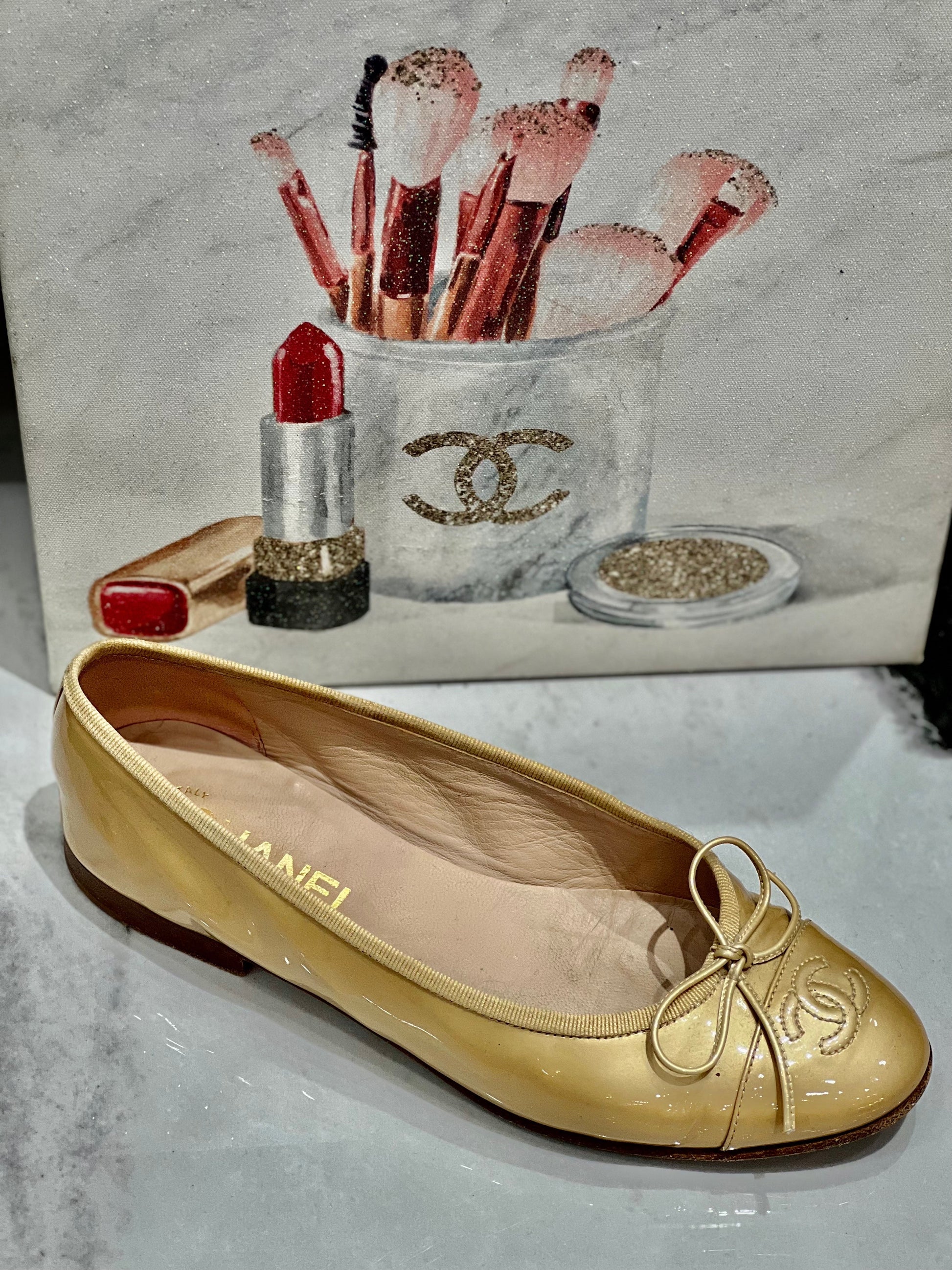 Chanel CC BALLET FLATS Shoes