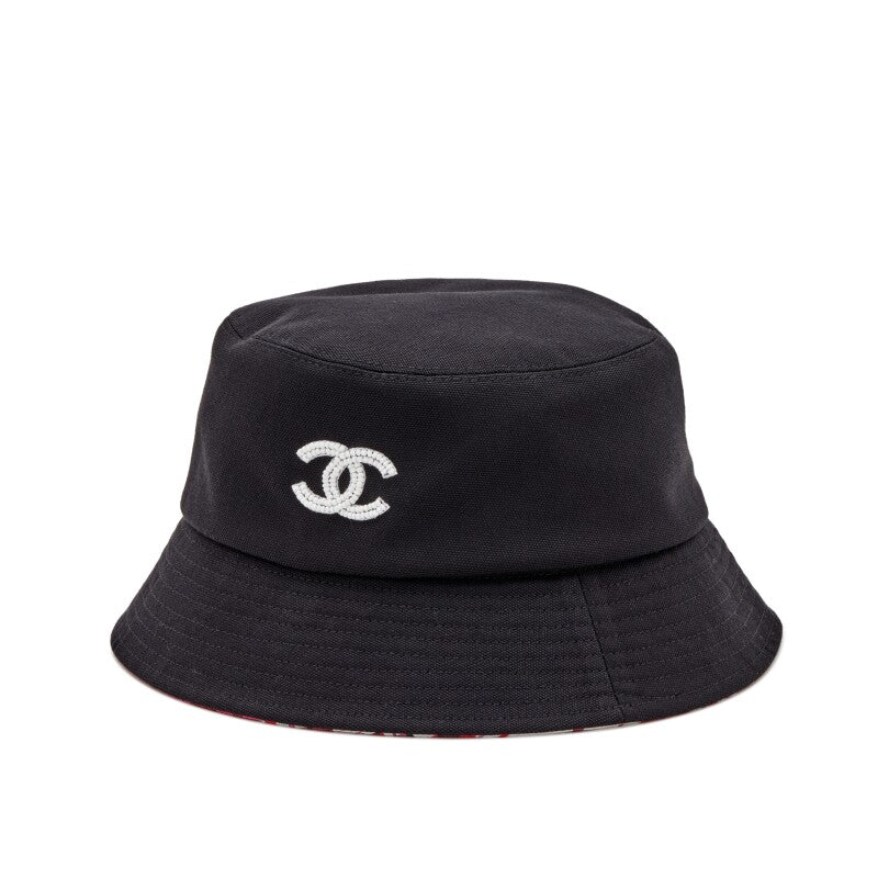 Chanel CC BUCKET HAT Canvas