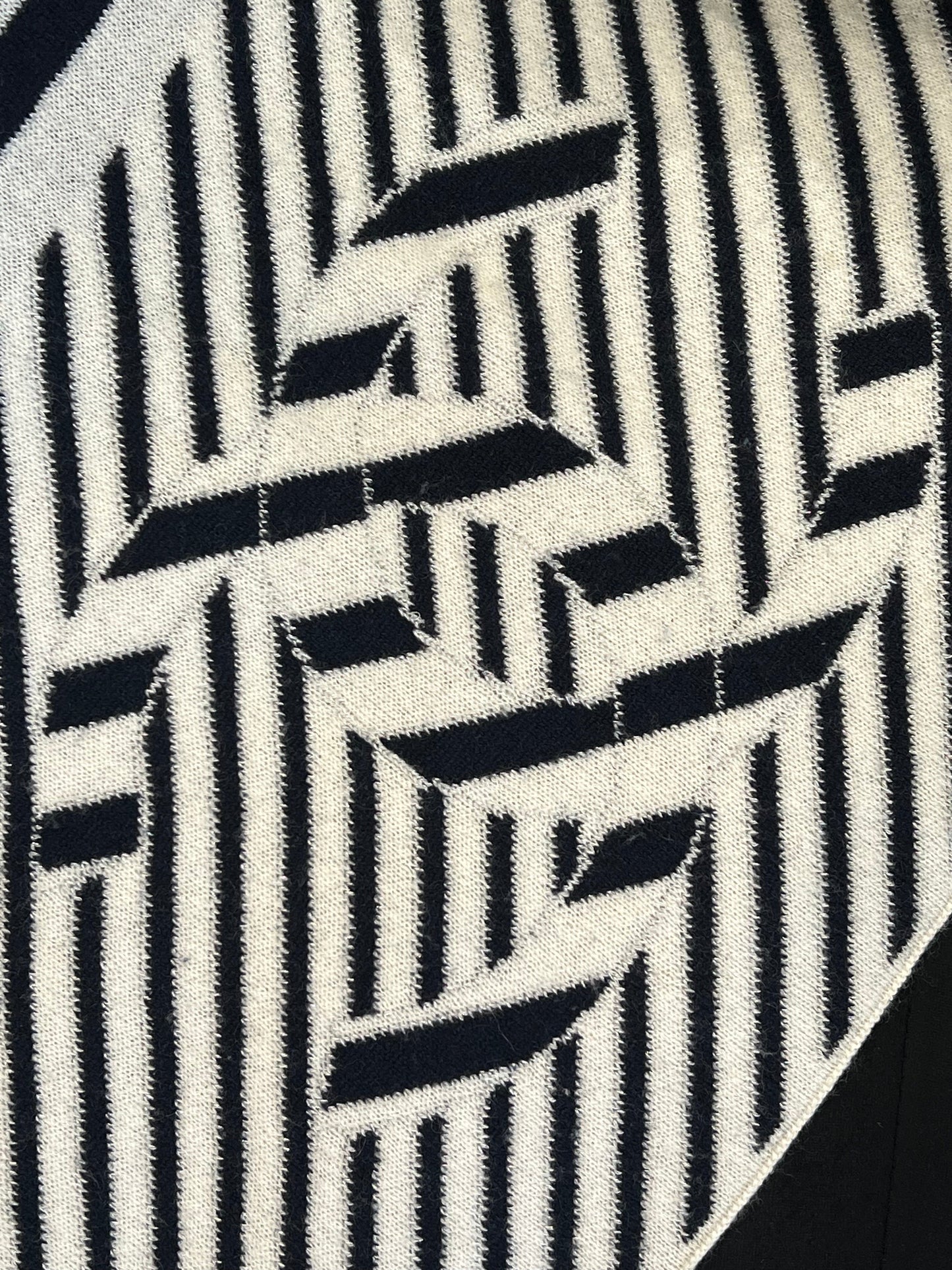 Chanel Cc Oversized Cashmere Blend Shawl Bag