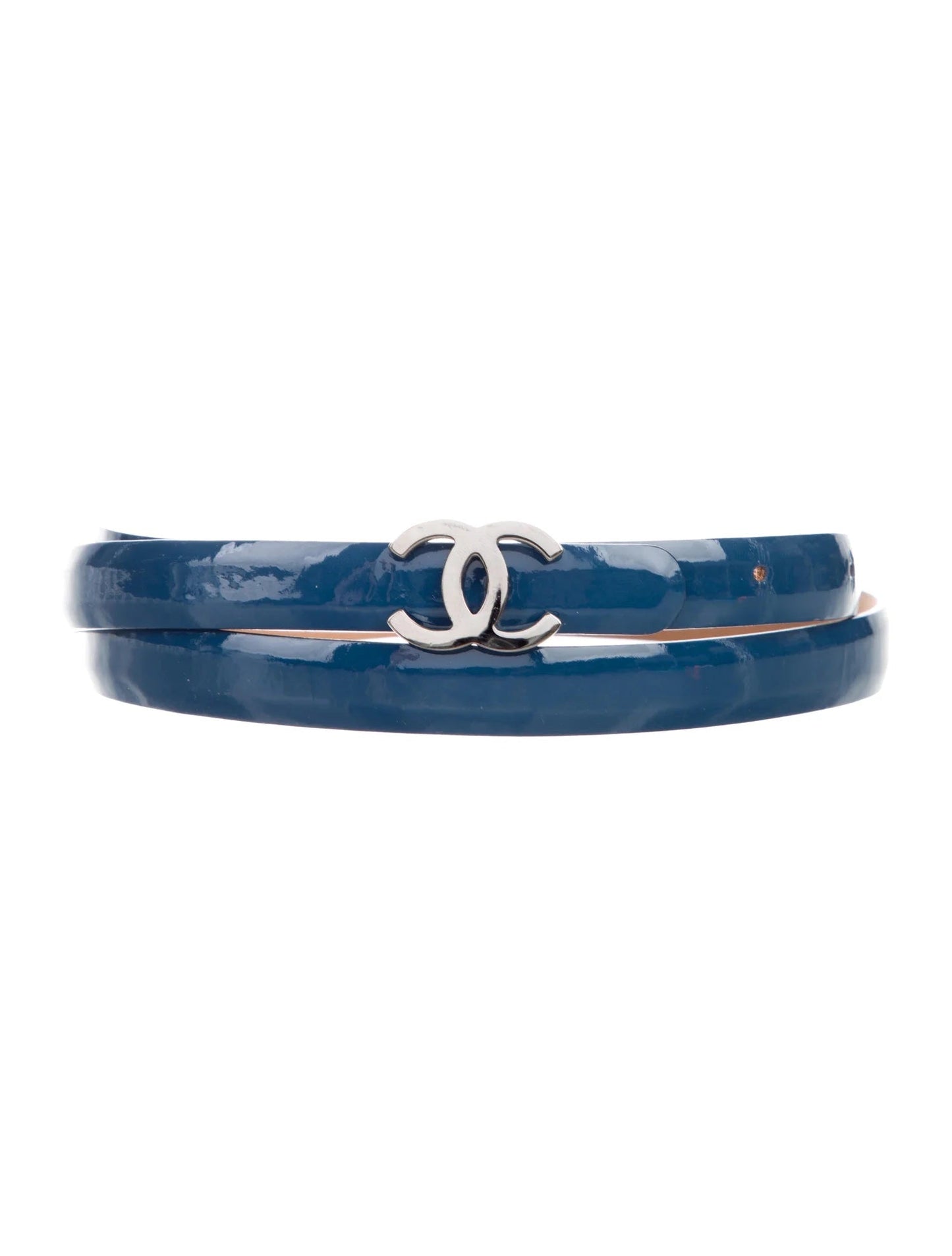 Chanel Cc Glossy Patent Leather Belt Bag