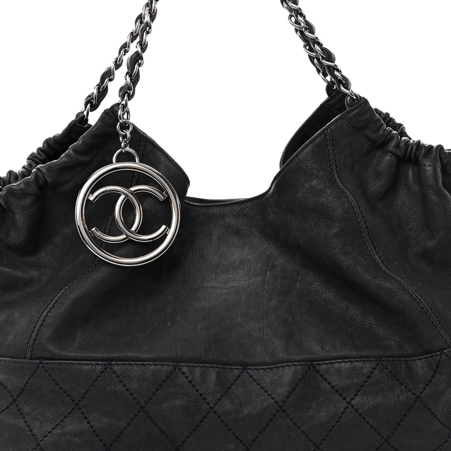 Chanel CALFSKIN COCO CABAS Leather Handbag