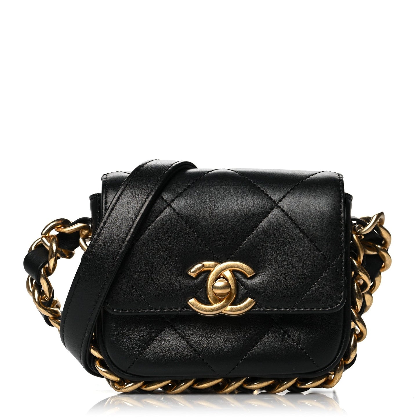 Chanel QUILTED CALFSKIN FRAMING Mini Bag