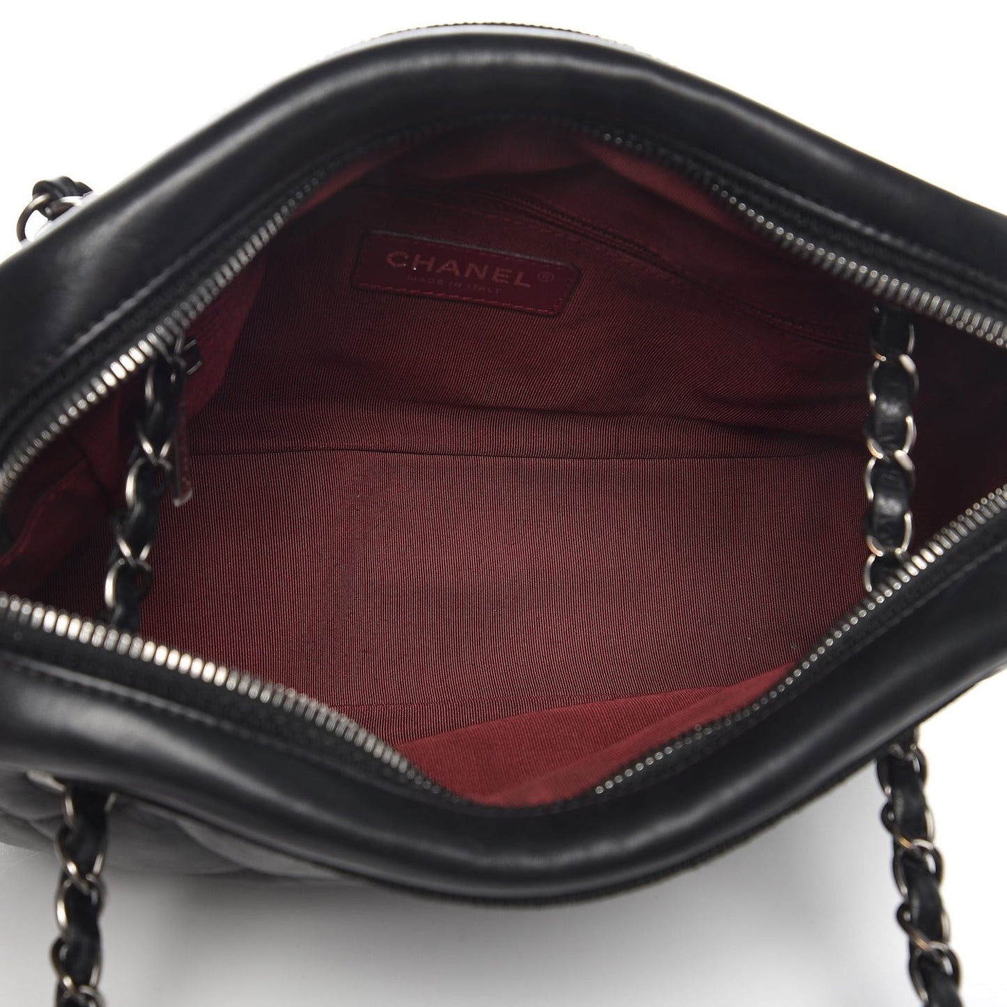 Chanel CALFSKIN QUILTED CAMERA Leather Crossbody Bag