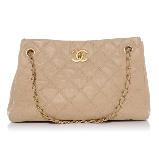 Chanel CALFSKIN STITCHED CITY Tote Bag