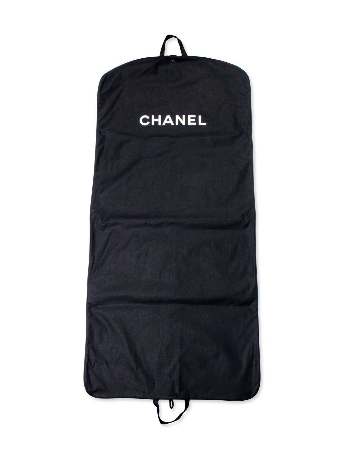 Chanel Canvas Garment Cover Bag Black