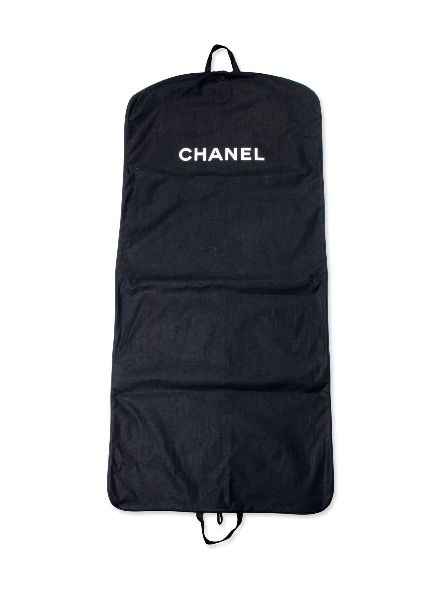 Chanel Canvas Garment Cover Bag Black