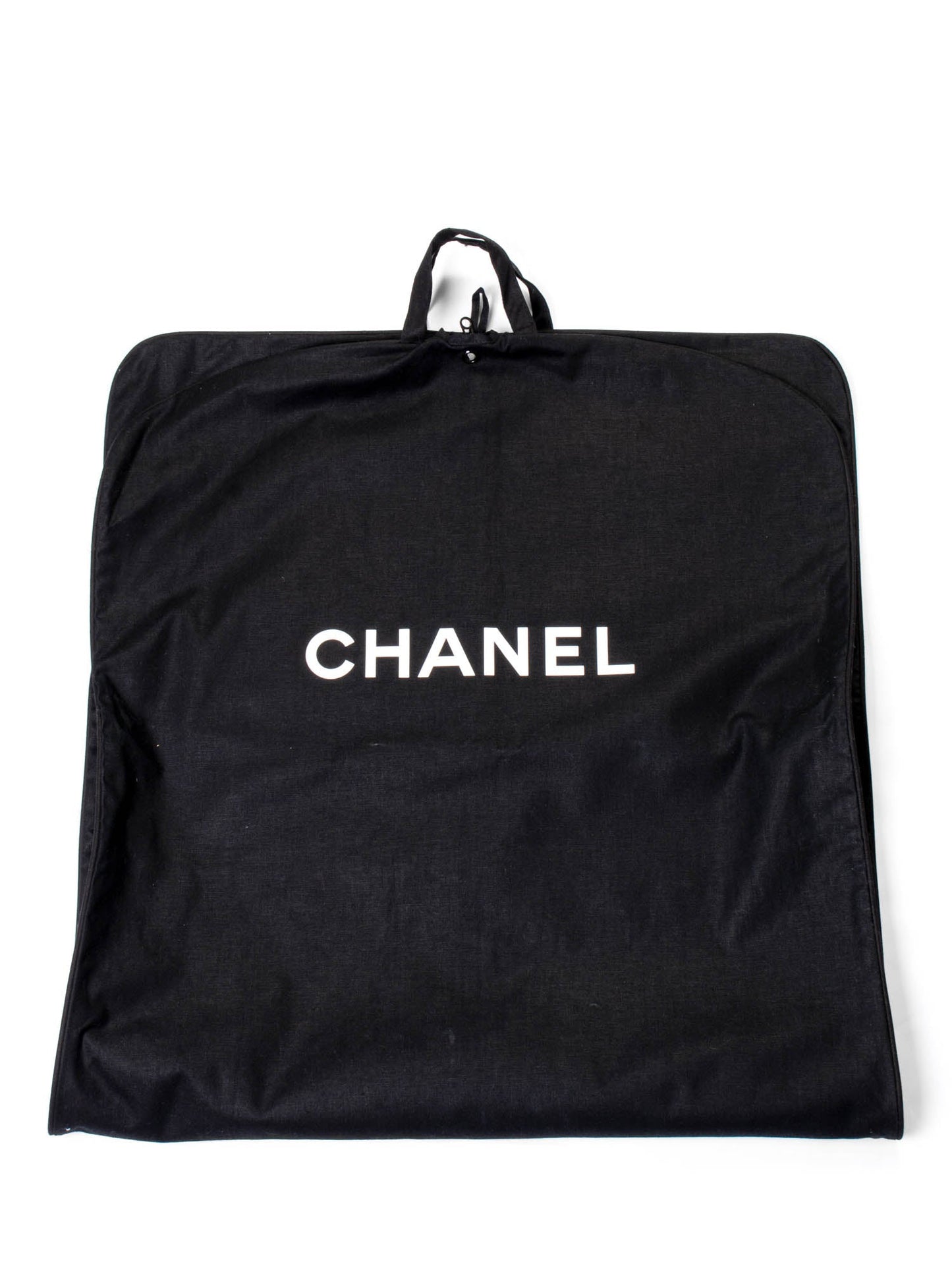 Chanel Canvas Garment Cover Bag Black