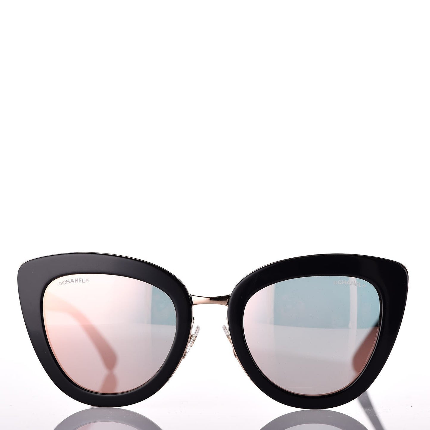 Chanel Cc Cat Eye Quilted Sunglasses Bag