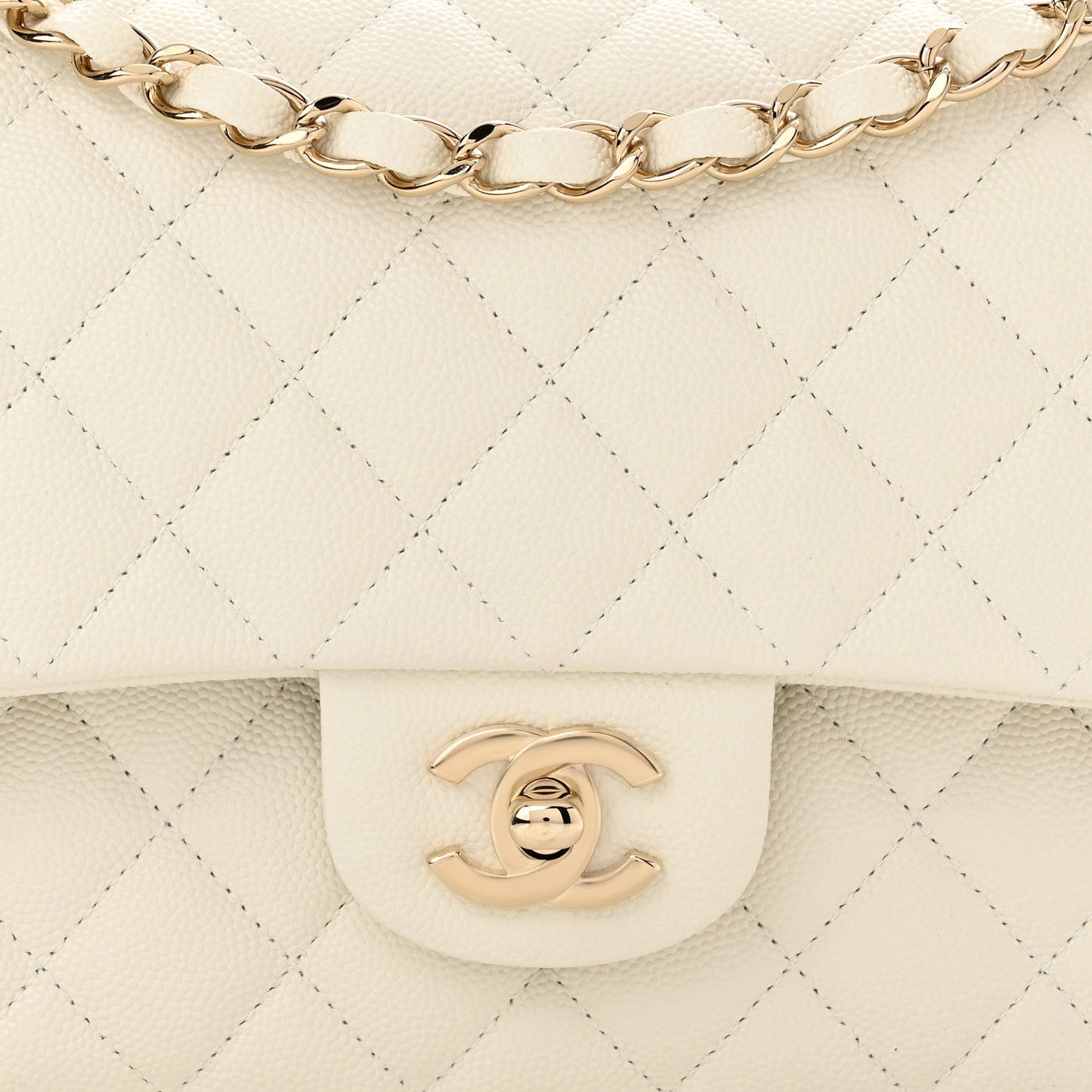 Chanel Caviar Quilted Leather Classic Double Flap Women Shoes