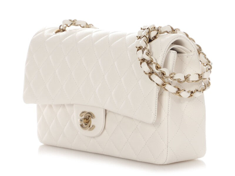 Chanel Caviar Quilted Leather Classic Double Flap Women Shoes