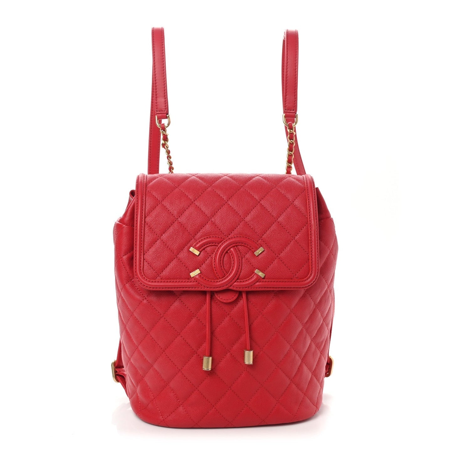 Chanel CAVIAR QUILTED FILIGREE BACKPACK