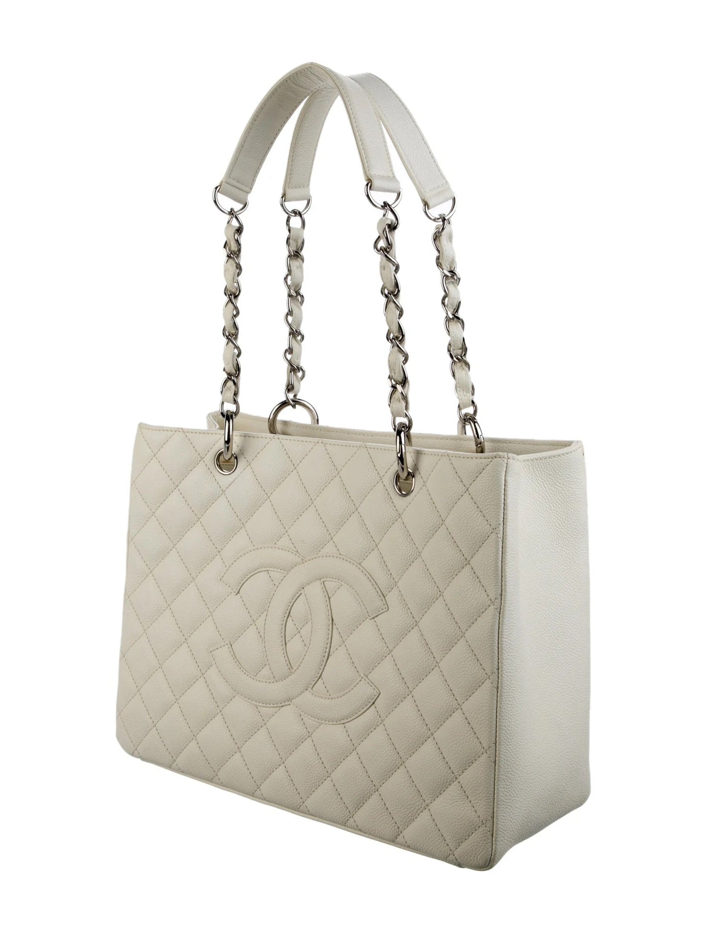 Chanel CAVIAR QUILTED GRAND SHOPPING Tote Bag Bag 3