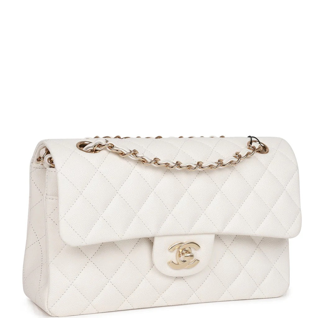 Chanel CAVIAR QUILTED CLASSIC DOUBLE FLAP Small Shoulder Bag