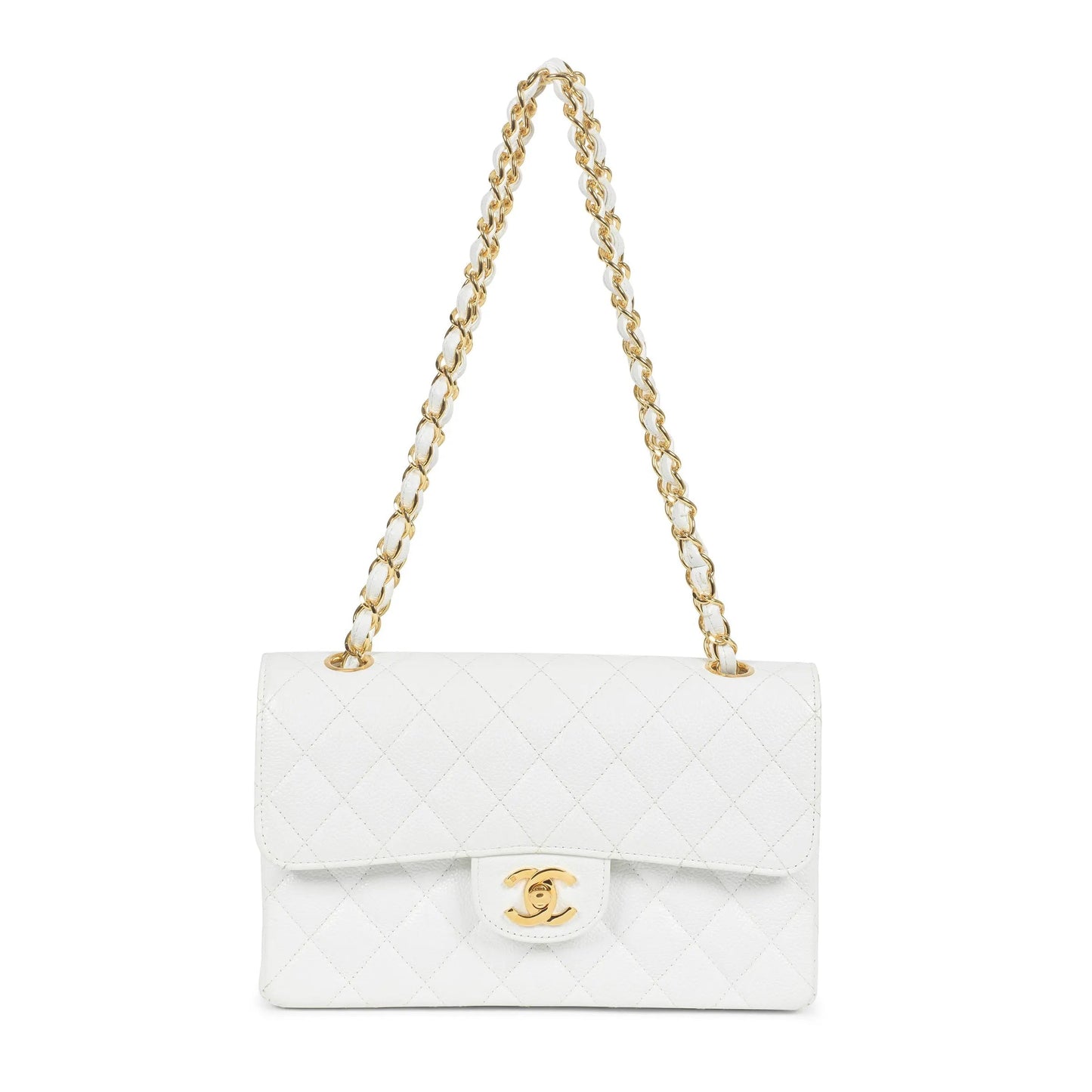 Chanel CAVIAR QUILTED CLASSIC DOUBLE FLAP Small Shoulder Bag