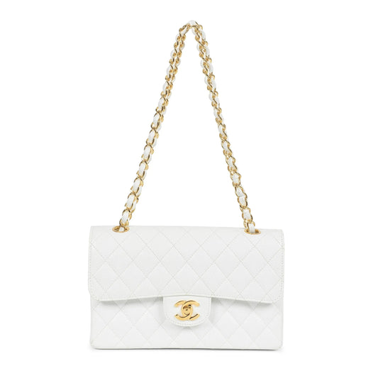 Chanel CAVIAR QUILTED CLASSIC DOUBLE FLAP Small Shoulder Bag