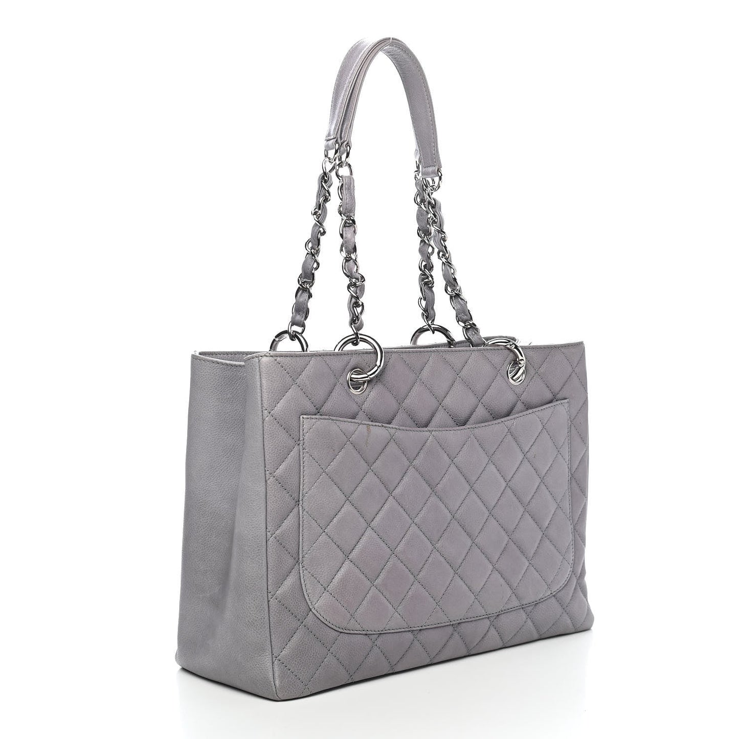 Chanel CAVIAR QUILTED GRAND SHOPPING GST Tote Bag