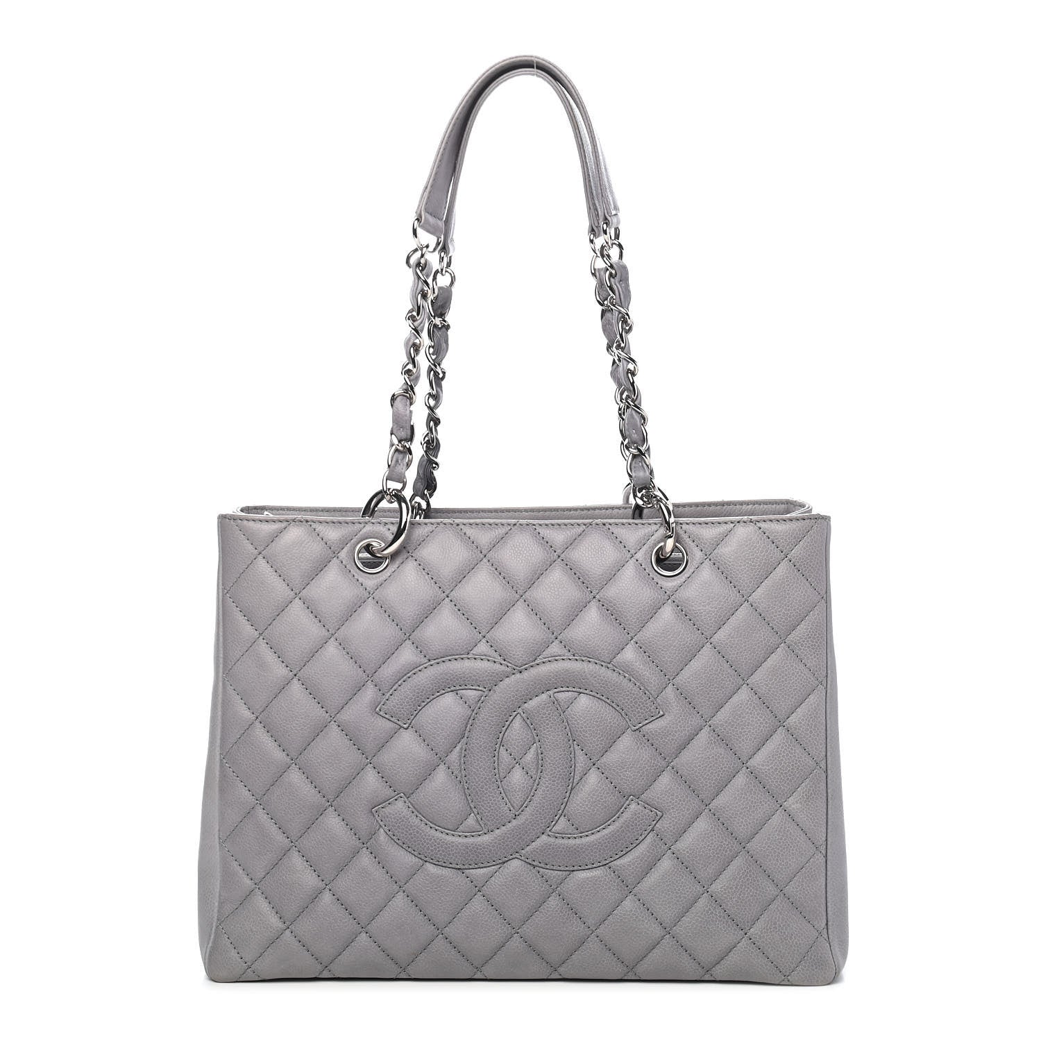 Chanel CAVIAR QUILTED GRAND SHOPPING GST Tote Bag