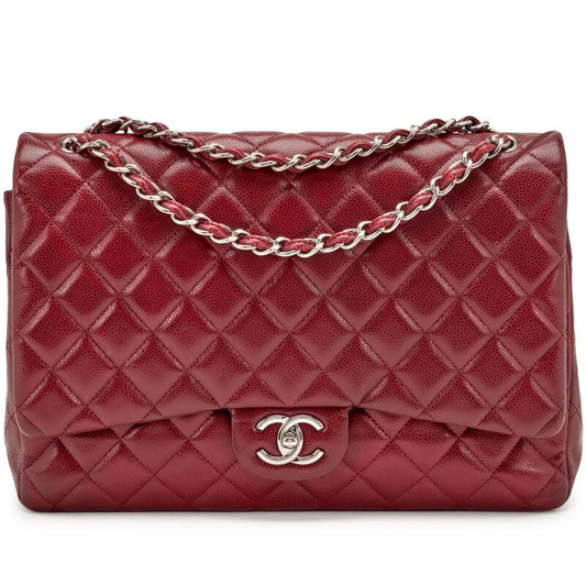 Chanel CLASSIC CAVIAR QUILTED JUMBO DOUBLE FLAP Shoulder Bag Bag 1
