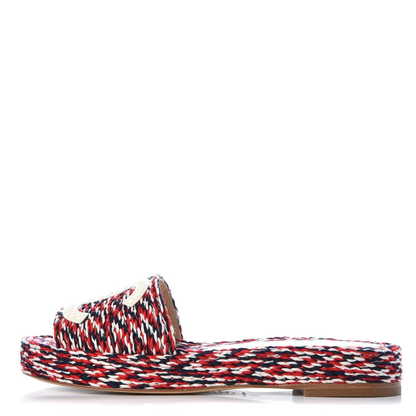 Chanel CC Cord Espadrille Mules for Women