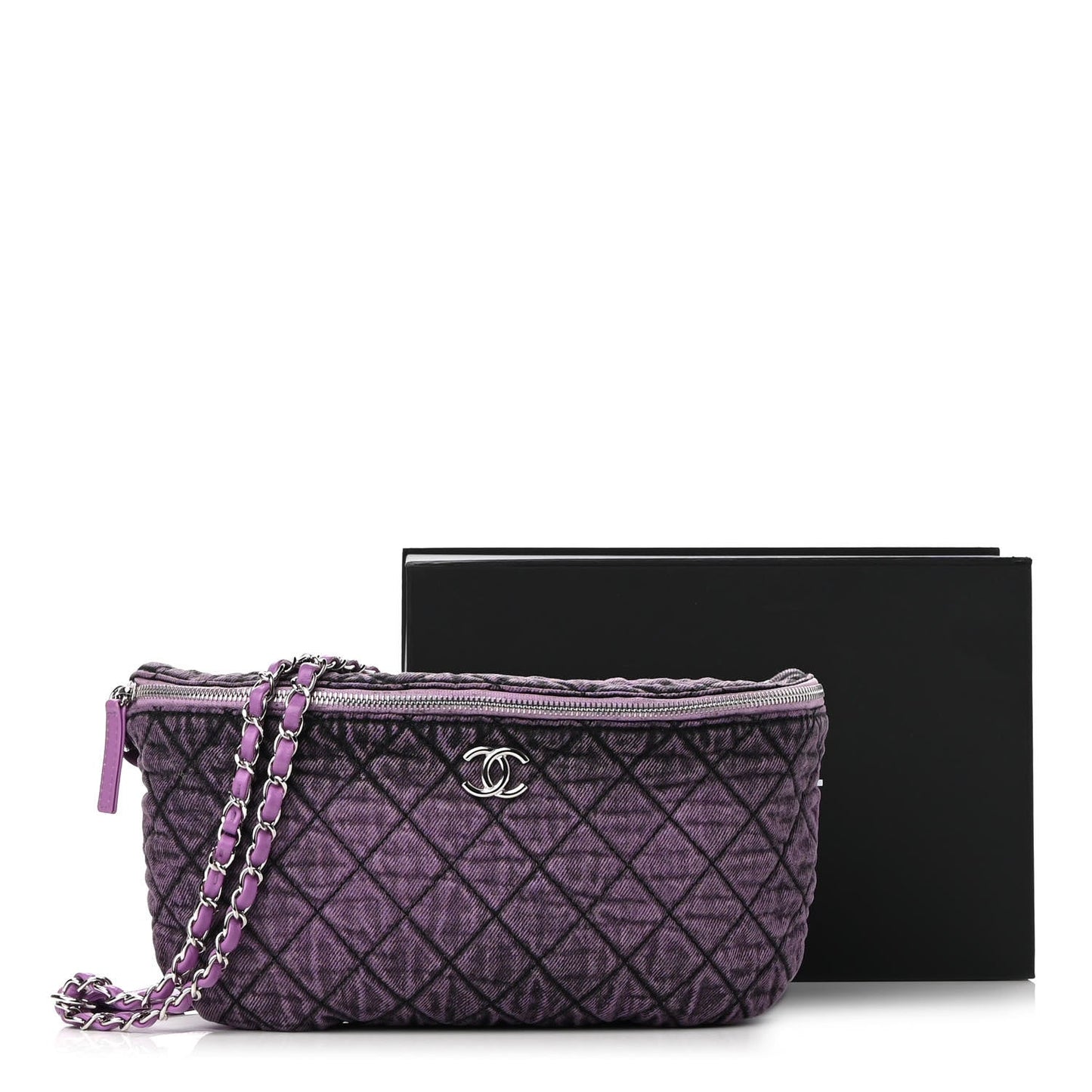 Chanel DENIM QUILTED WAIST Handbag