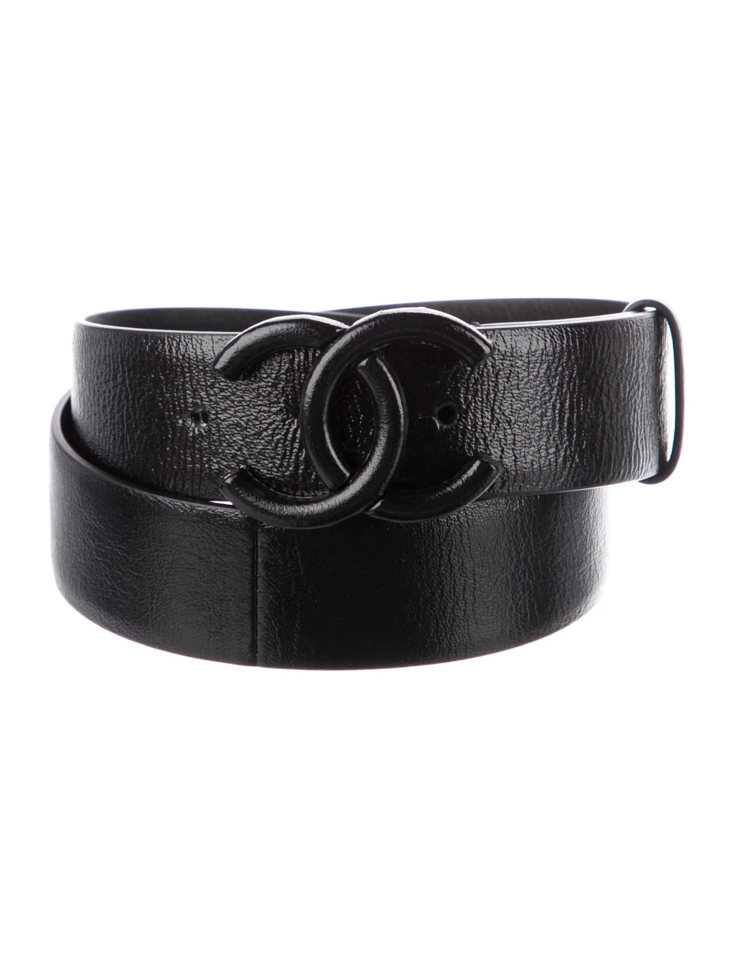 Chanel Interlocking Cc Logo Leather Belt Bag