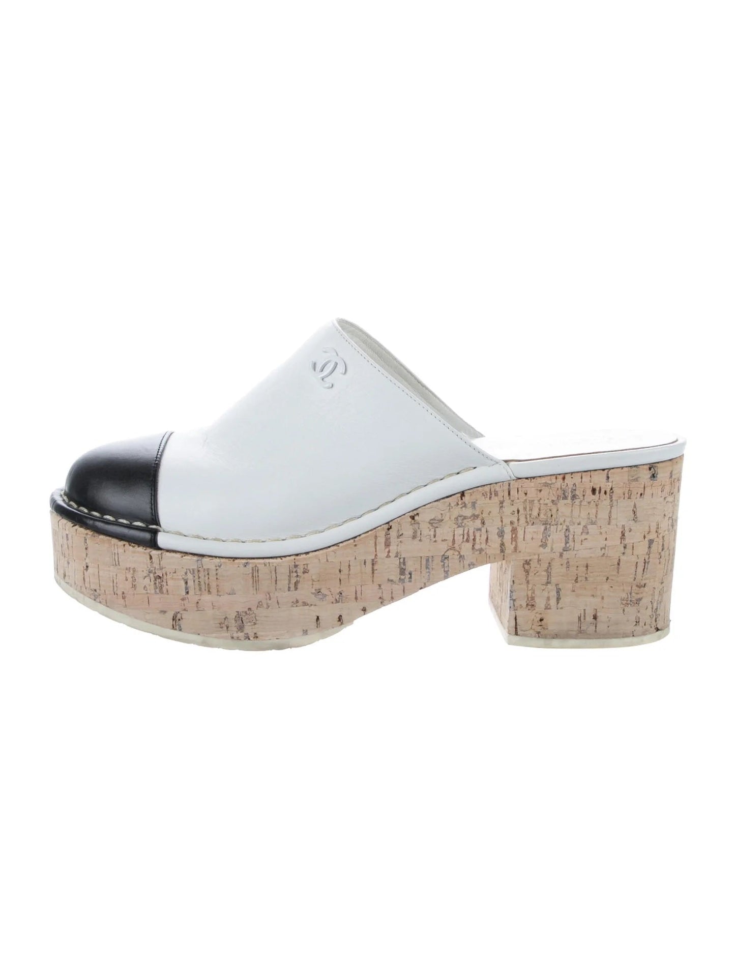 Chanel Interlocking CC Logo Mules Clogs for Women