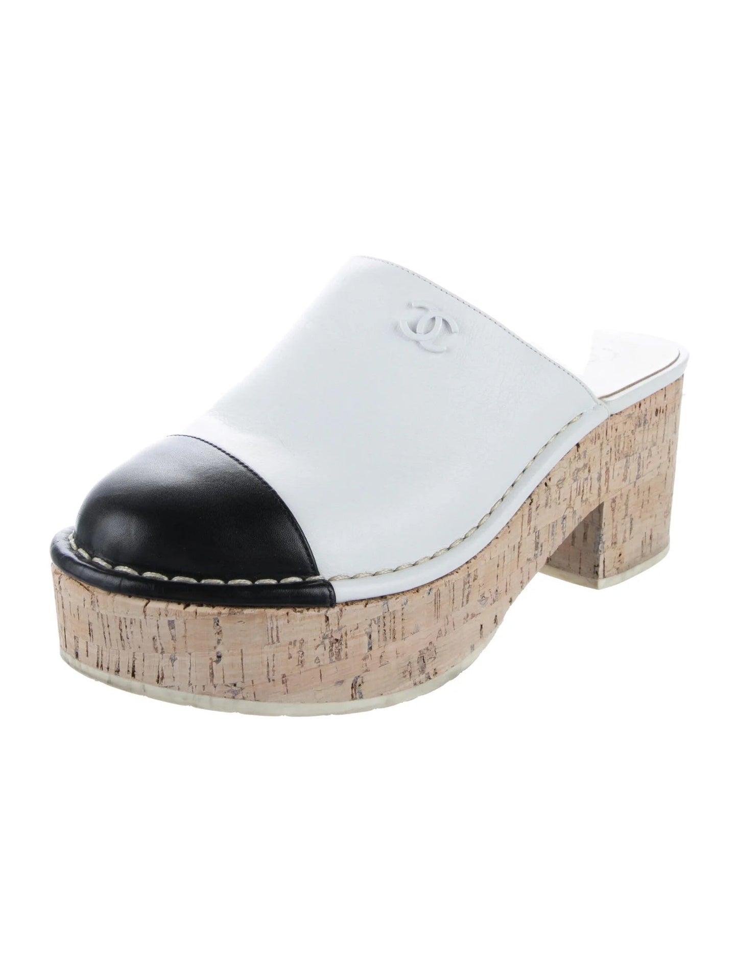 Chanel Interlocking Cc Logo Mules Clogs Bag