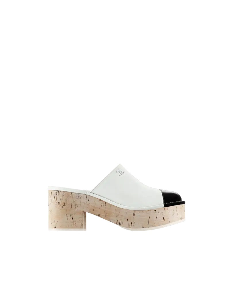 Chanel Interlocking Cc Logo Mules Clogs Bag