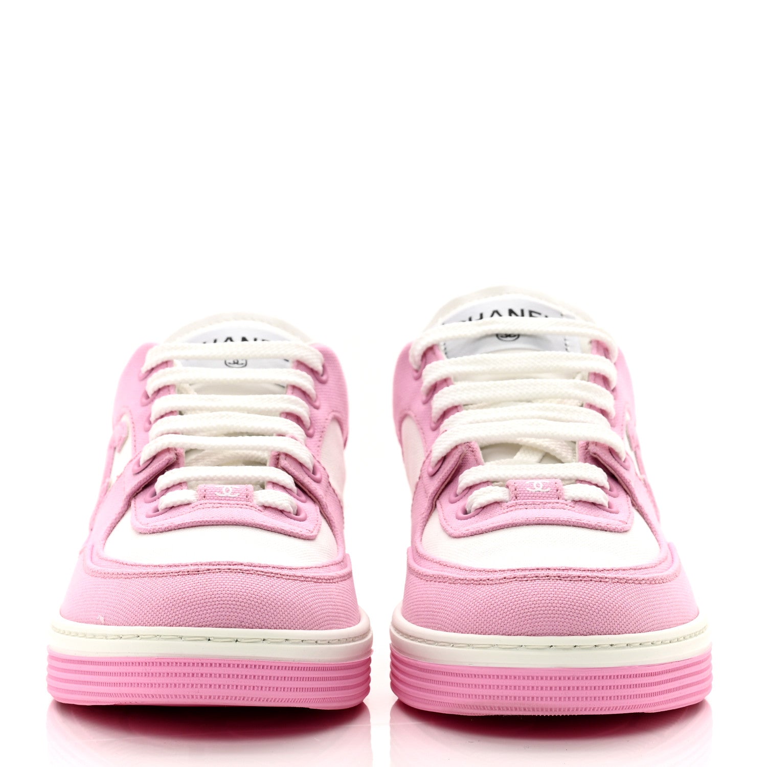 Chanel Interlocking CC Logo Sneakers for Women