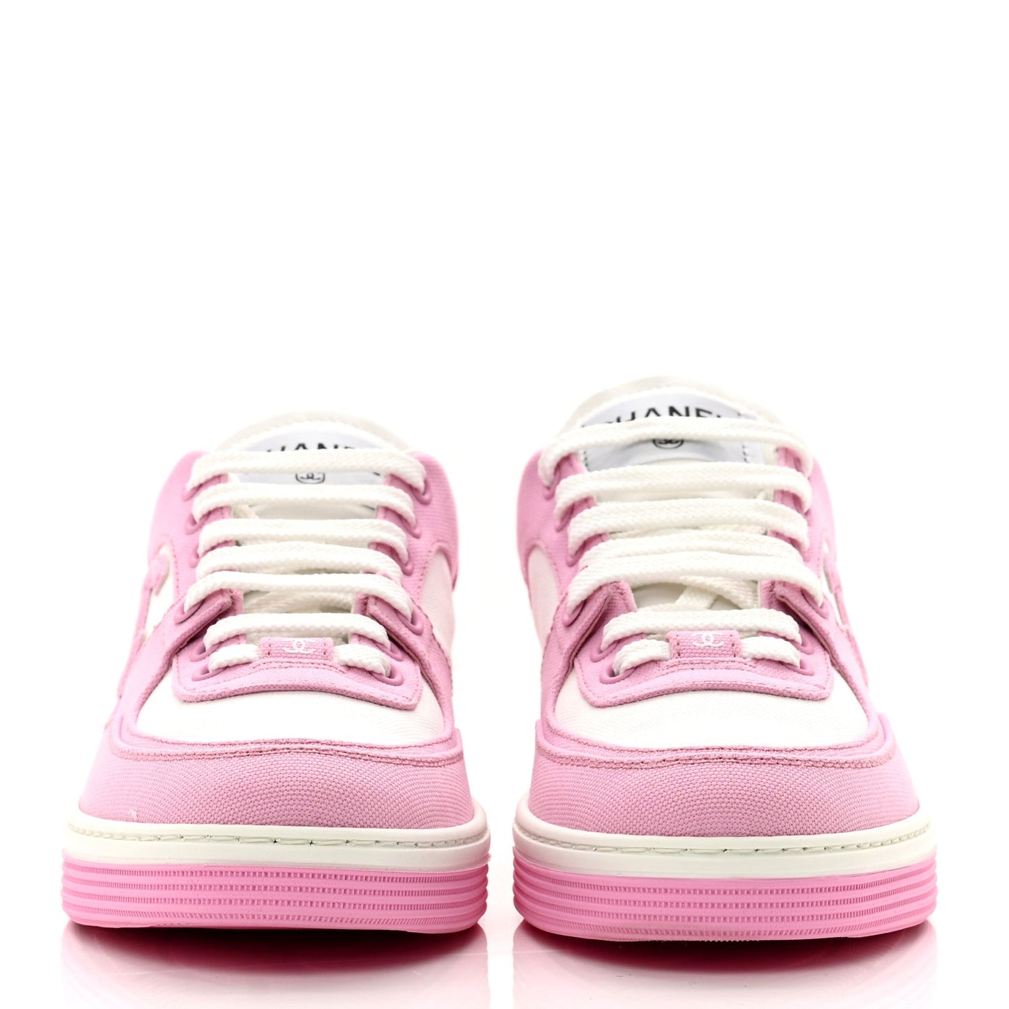 CHANEL INTERLOCKING CC LOGO SNEAKERS