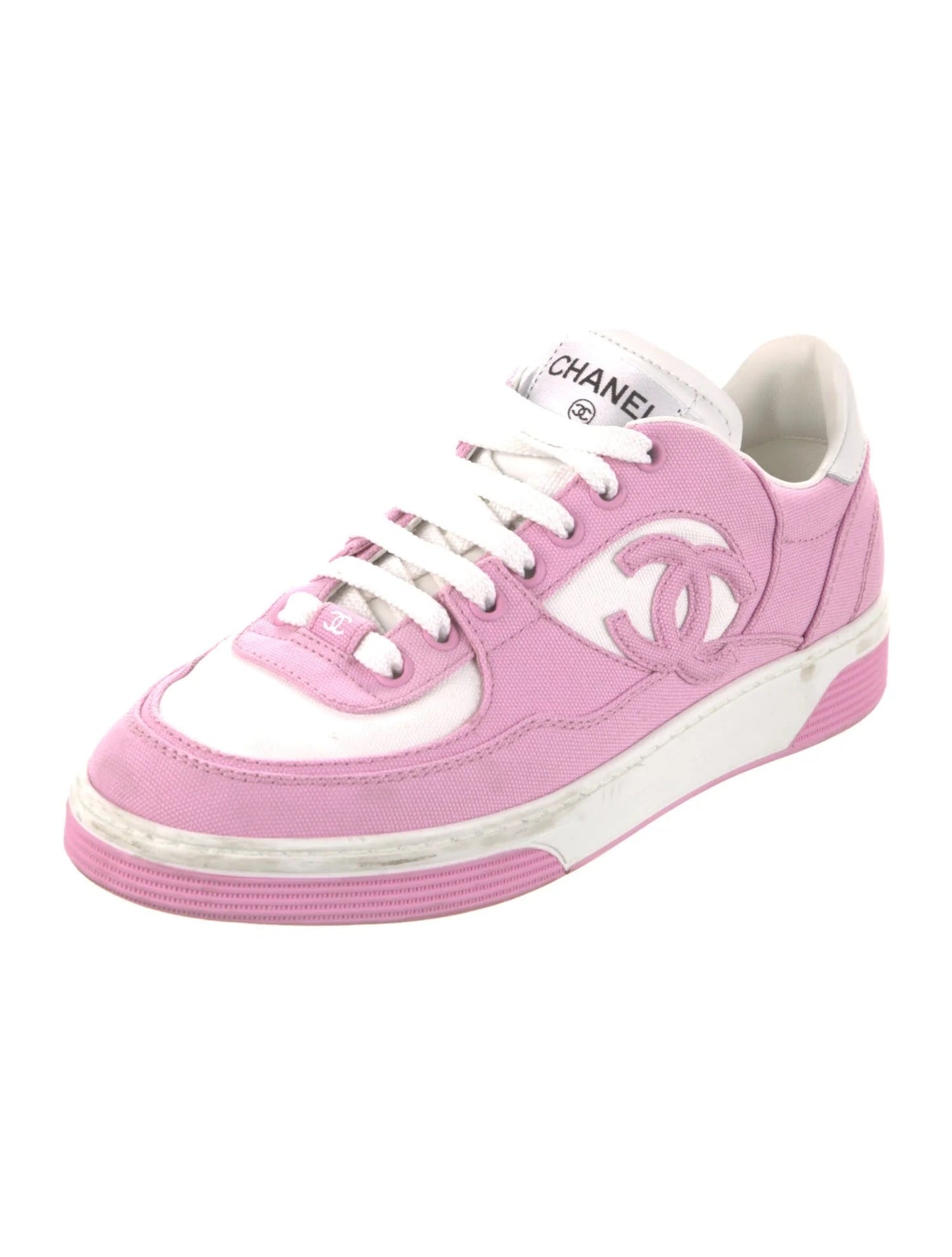 Chanel Interlocking CC Logo Sneakers for Women