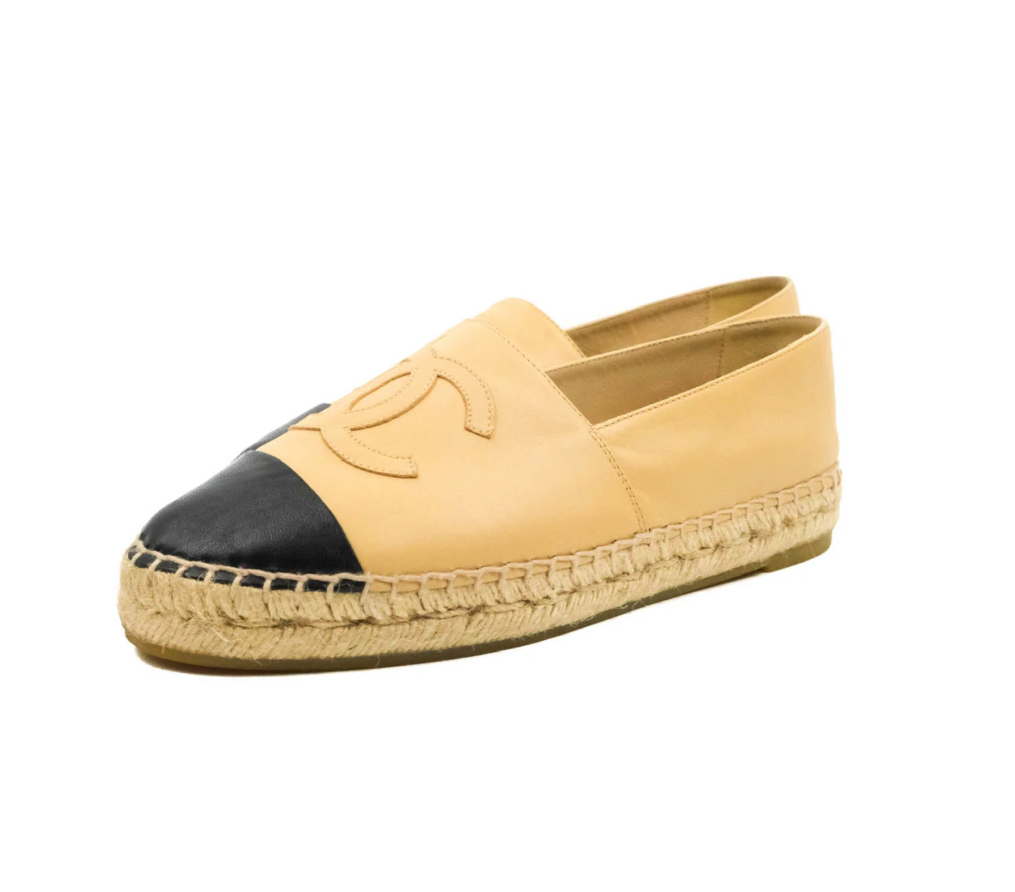 Chanel CC Lambskin Espadrilles Women Shoes