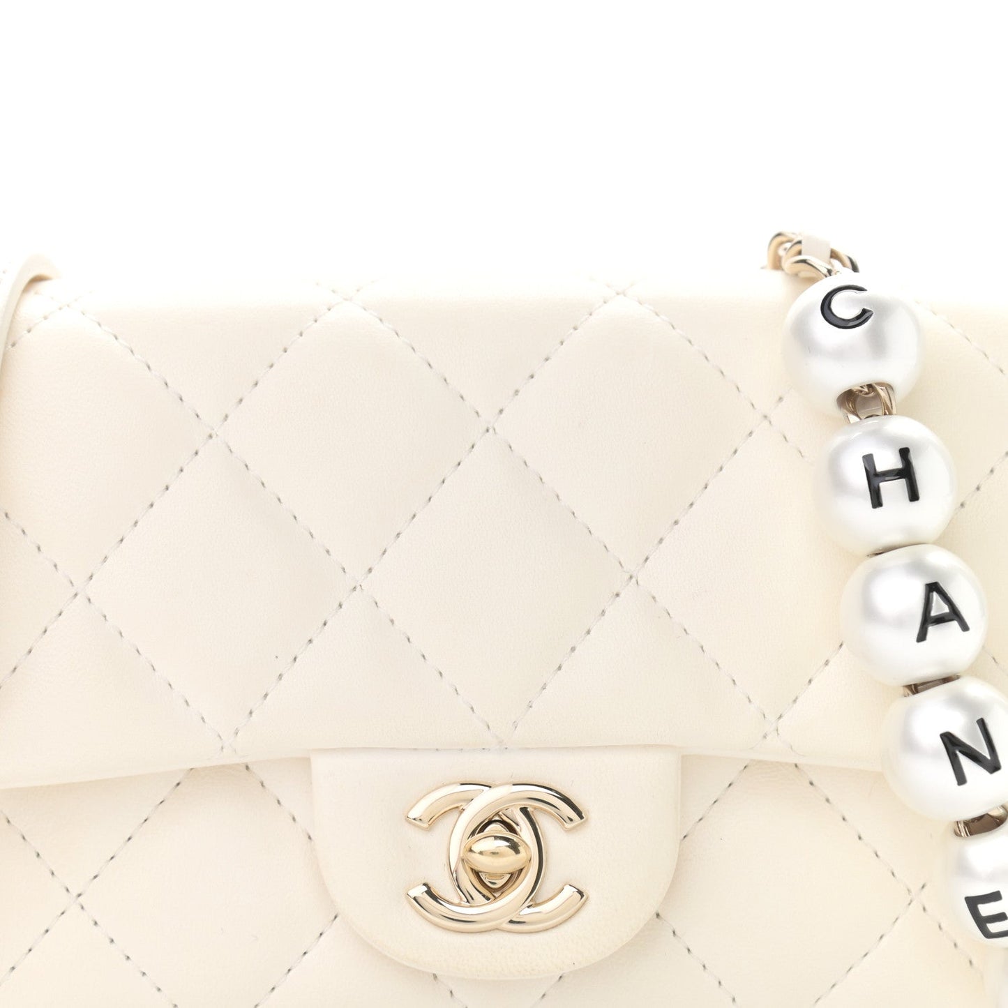 Chanel QUILTED LAMBSKIN MY PRECIOUS FLAP Shoulder Bag