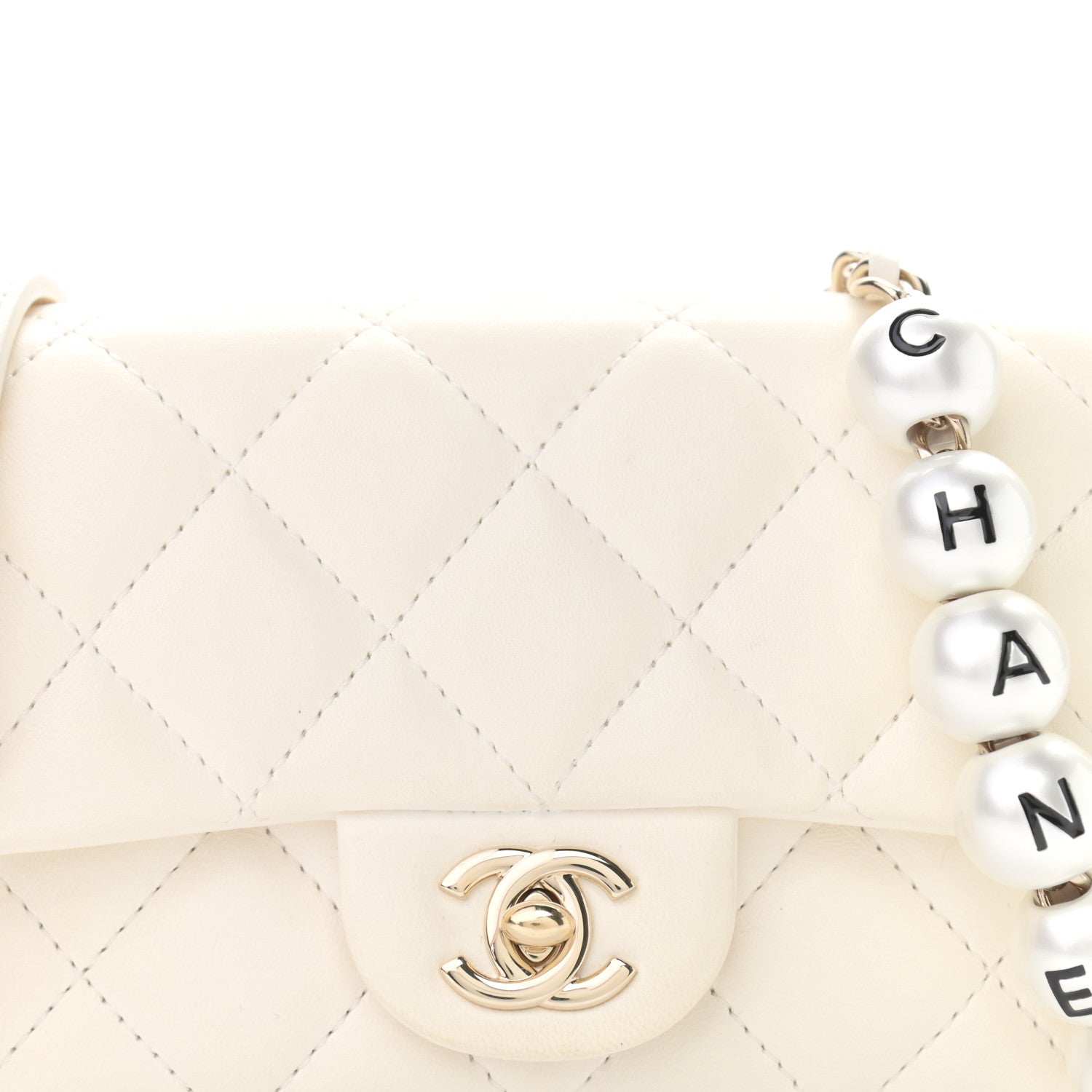 Chanel QUILTED LAMBSKIN MY PRECIOUS FLAP Shoulder Bag