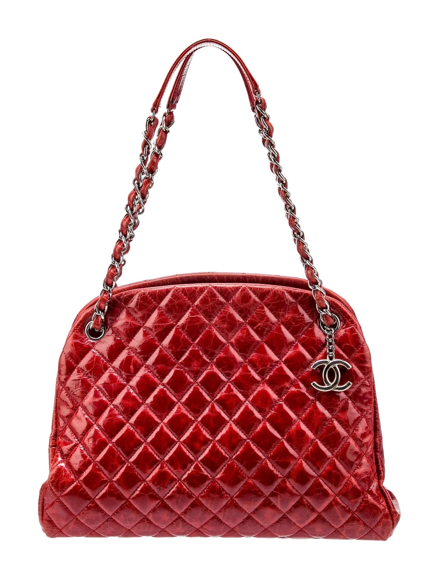 Chanel CC QUILTED JUST BOWLING Handbag
