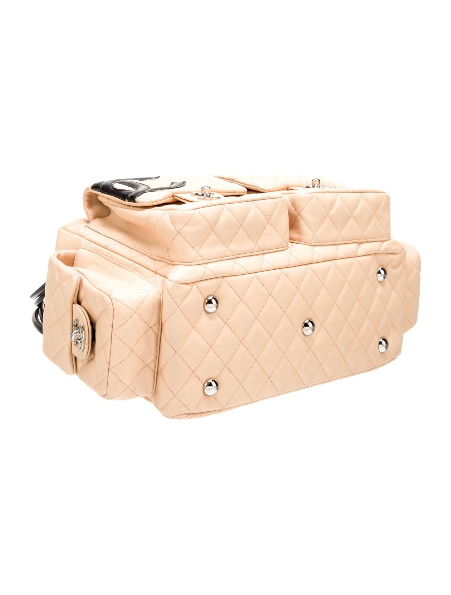 Chanel QUILTED CALFSKIN LIGNE CAMBON REPORTER Handbag