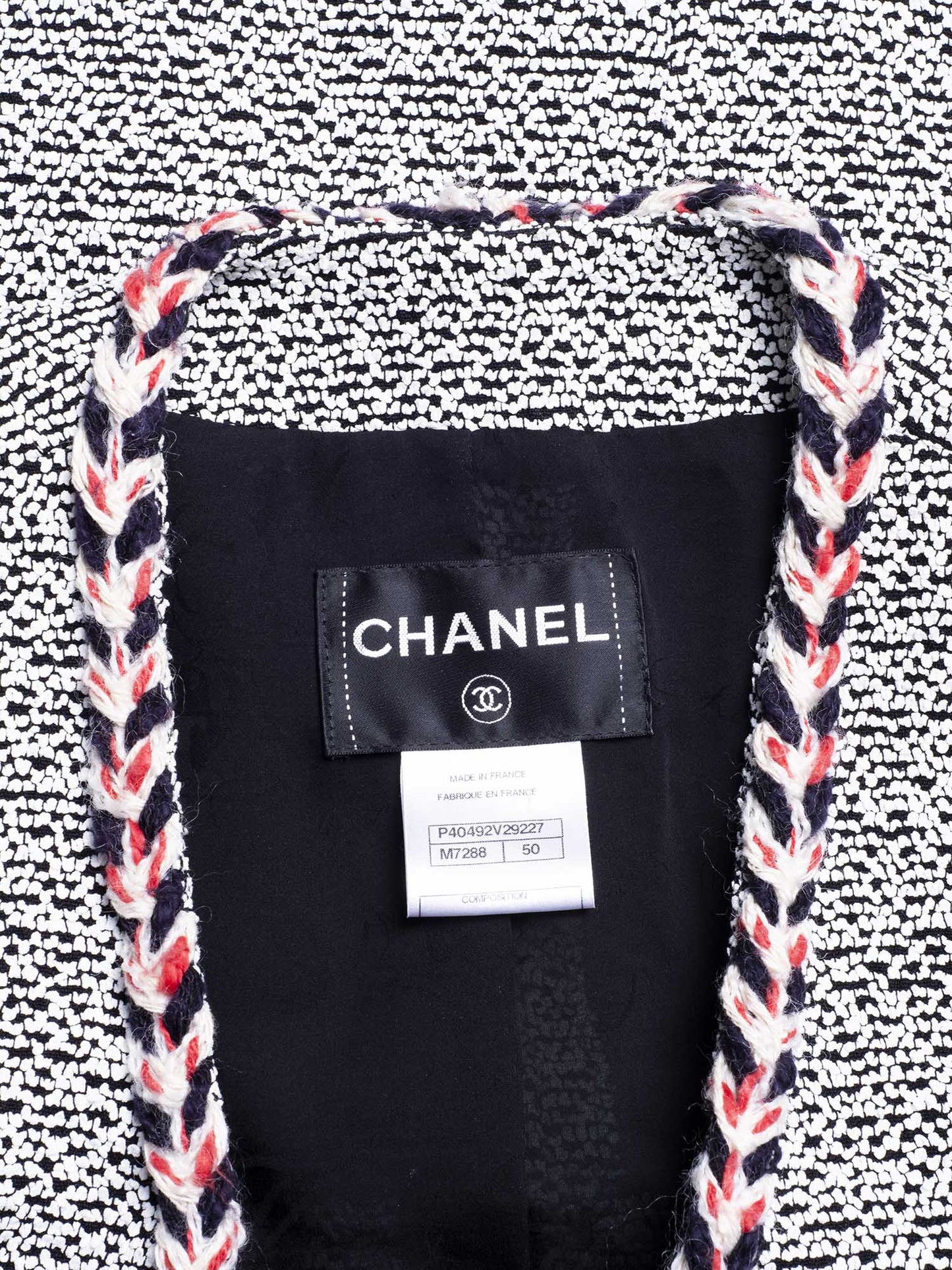 Chanel Lesage Tweed Fringe Jacket Multicolor