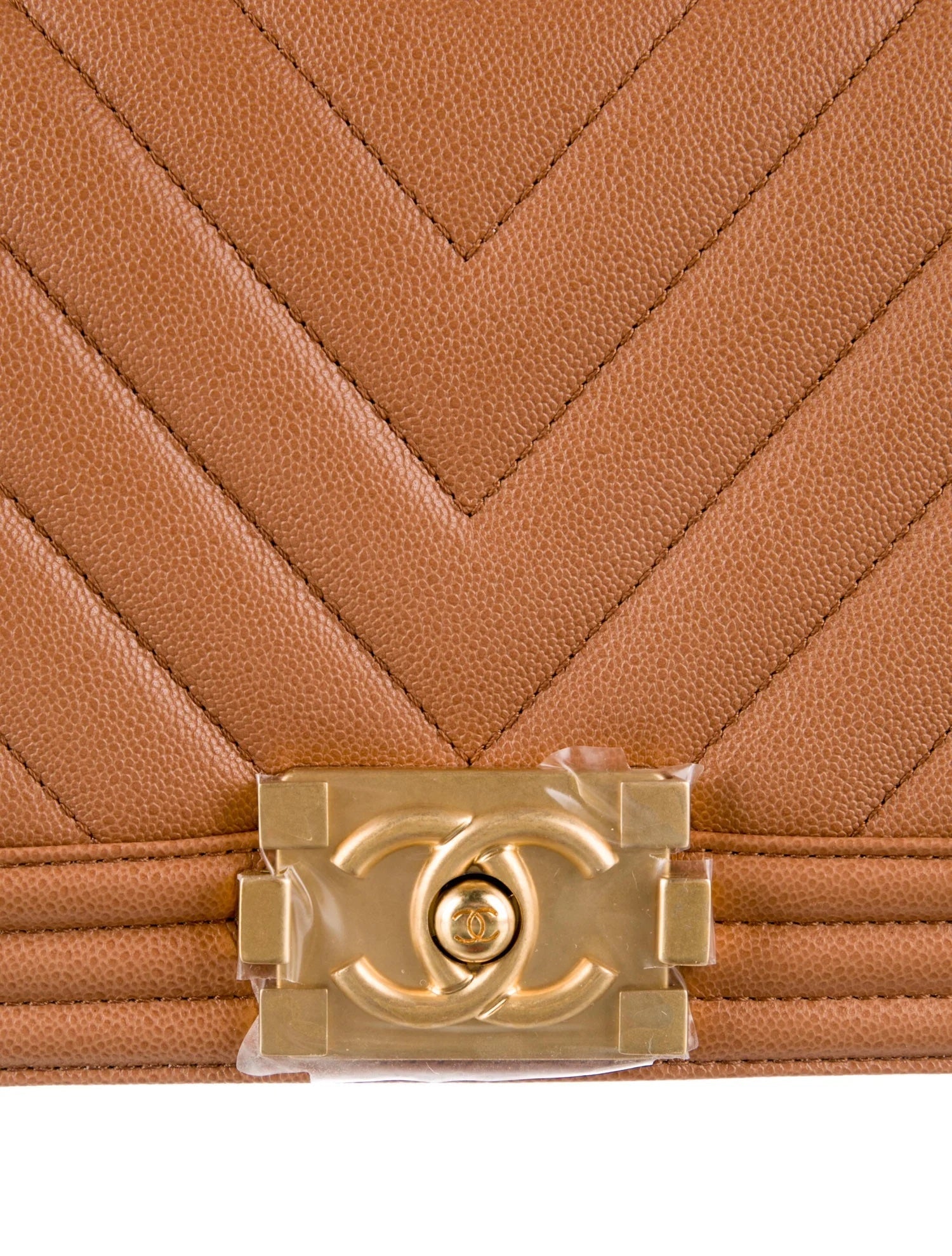 Chanel CC BOY CHEVRON QUILTED CALFSKIN Handbag