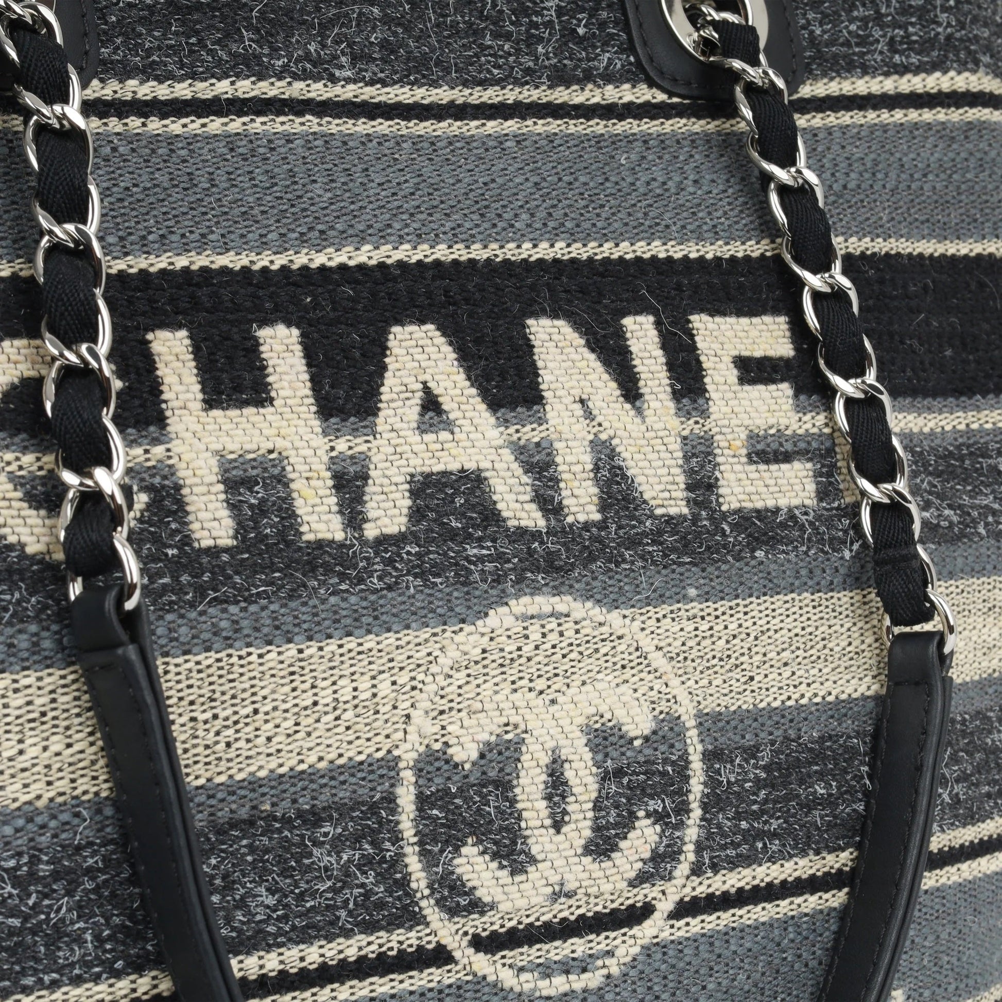 Chanel STRIPE SHOPPING -HS Tote Bag