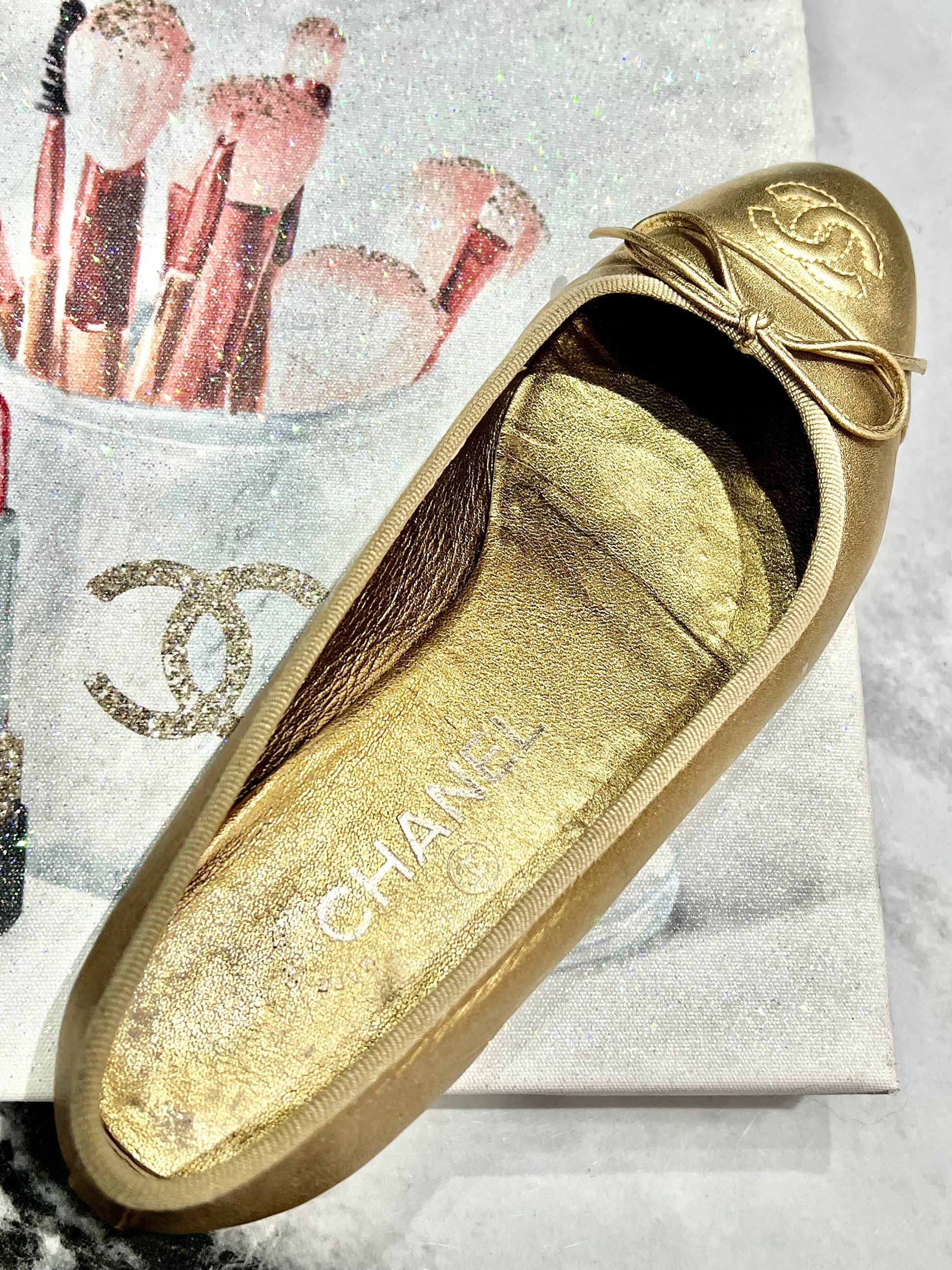 Chanel CC Leather Shoes
