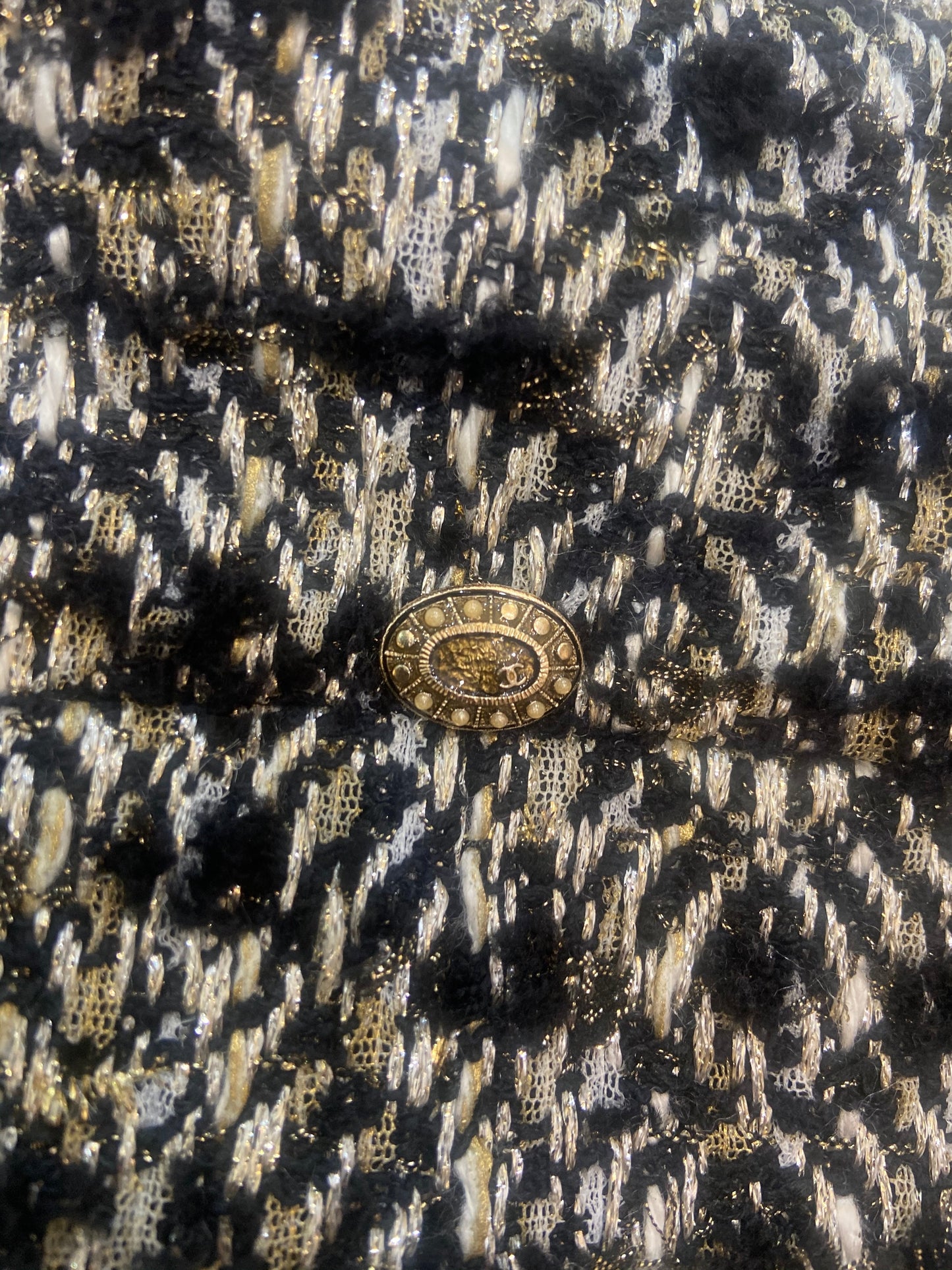 Chanel Metiers D Art Tweed Skirt