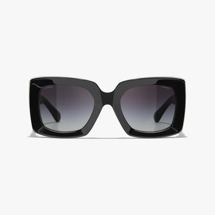 Chanel Oversized Rectangle Sunglasses Bag