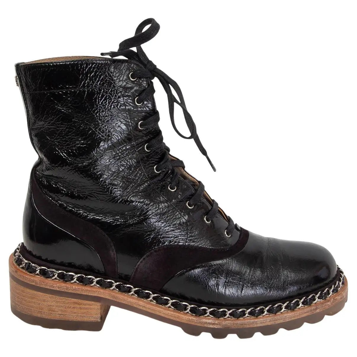 Chanel Paris Salzburg Chain Boots for Women