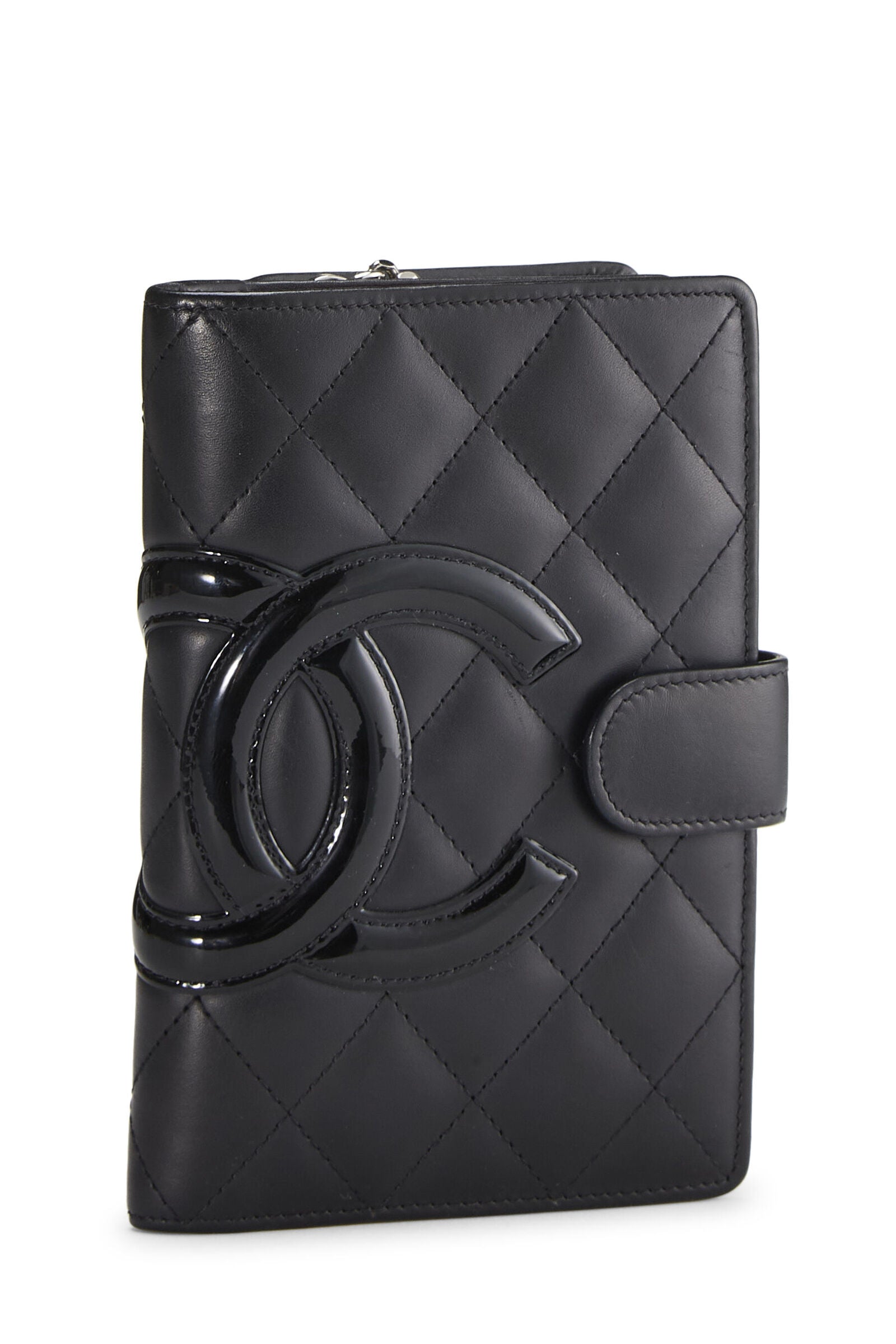 Chanel Quilted Calfskin Cambon French Wallet