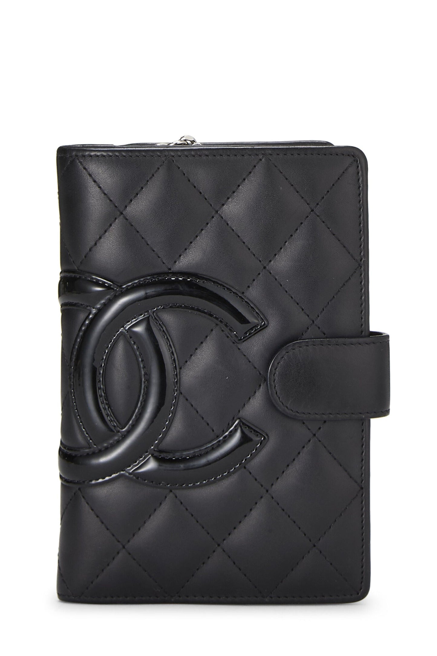 Chanel Quilted Calfskin Cambon French Wallet