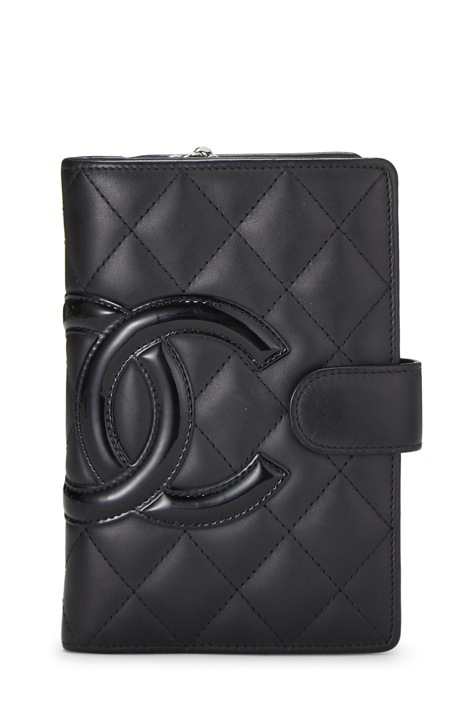 Chanel Quilted Calfskin Cambon French Wallet