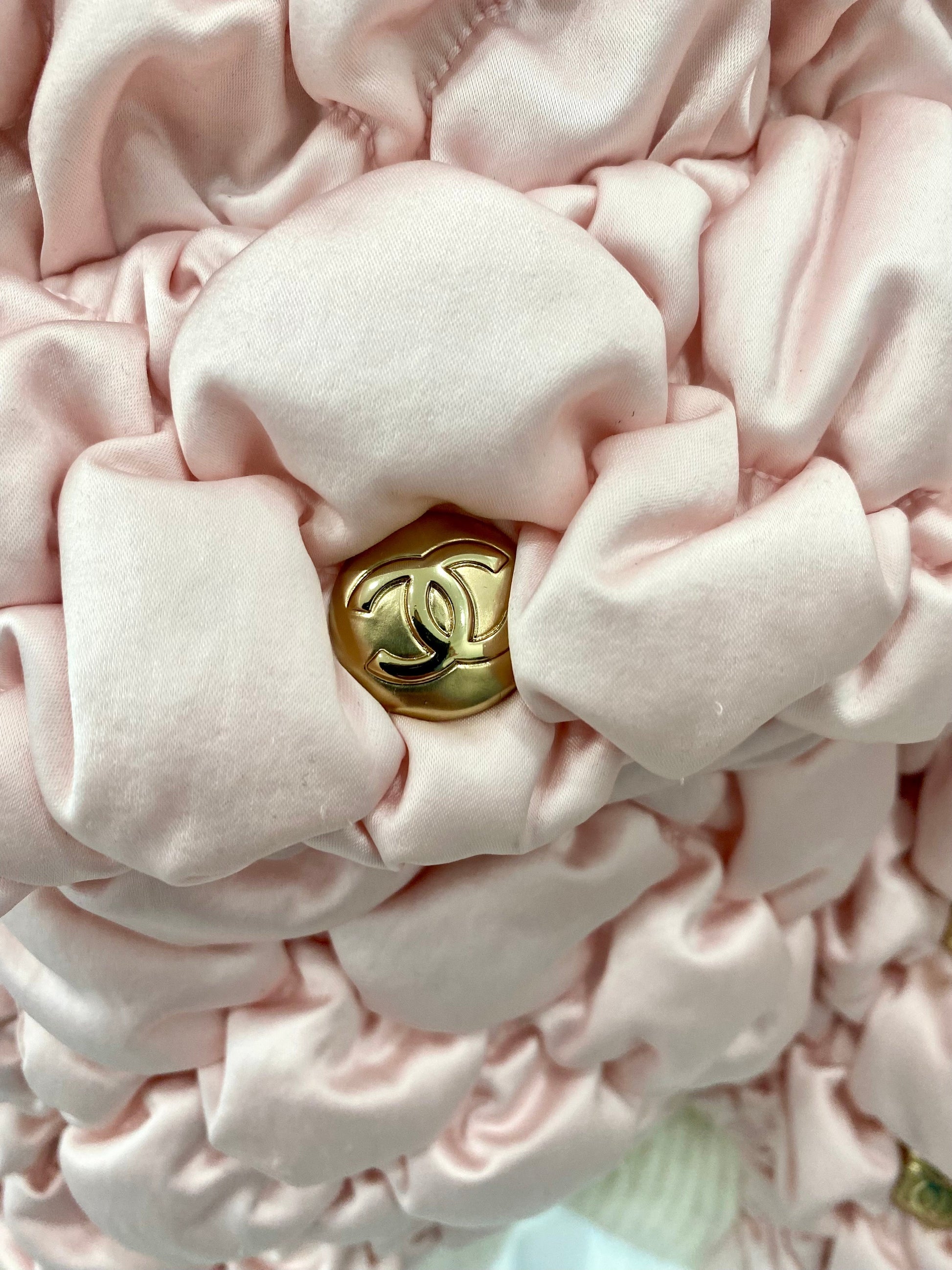 CHANEL QUILTED CC BOMBER JACKET