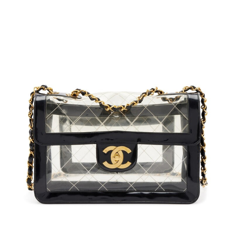 Chanel QUILTED CC JUMBO DOUBLE Handbag