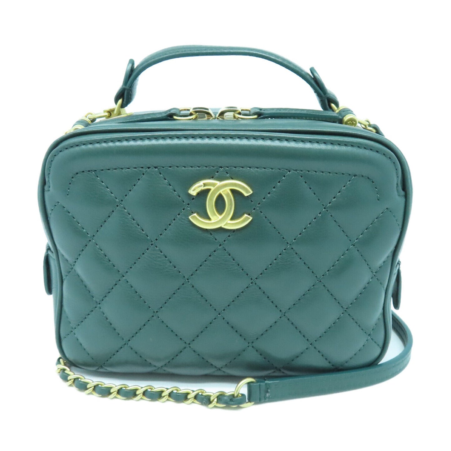 Chanel QUILTED CC VANITY 2WAY Shoulder Bag